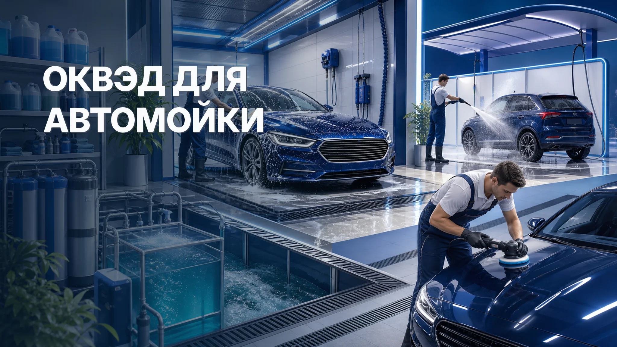 ОКВЭД для автомойки: мойка, детейлинг и продажа автохимии