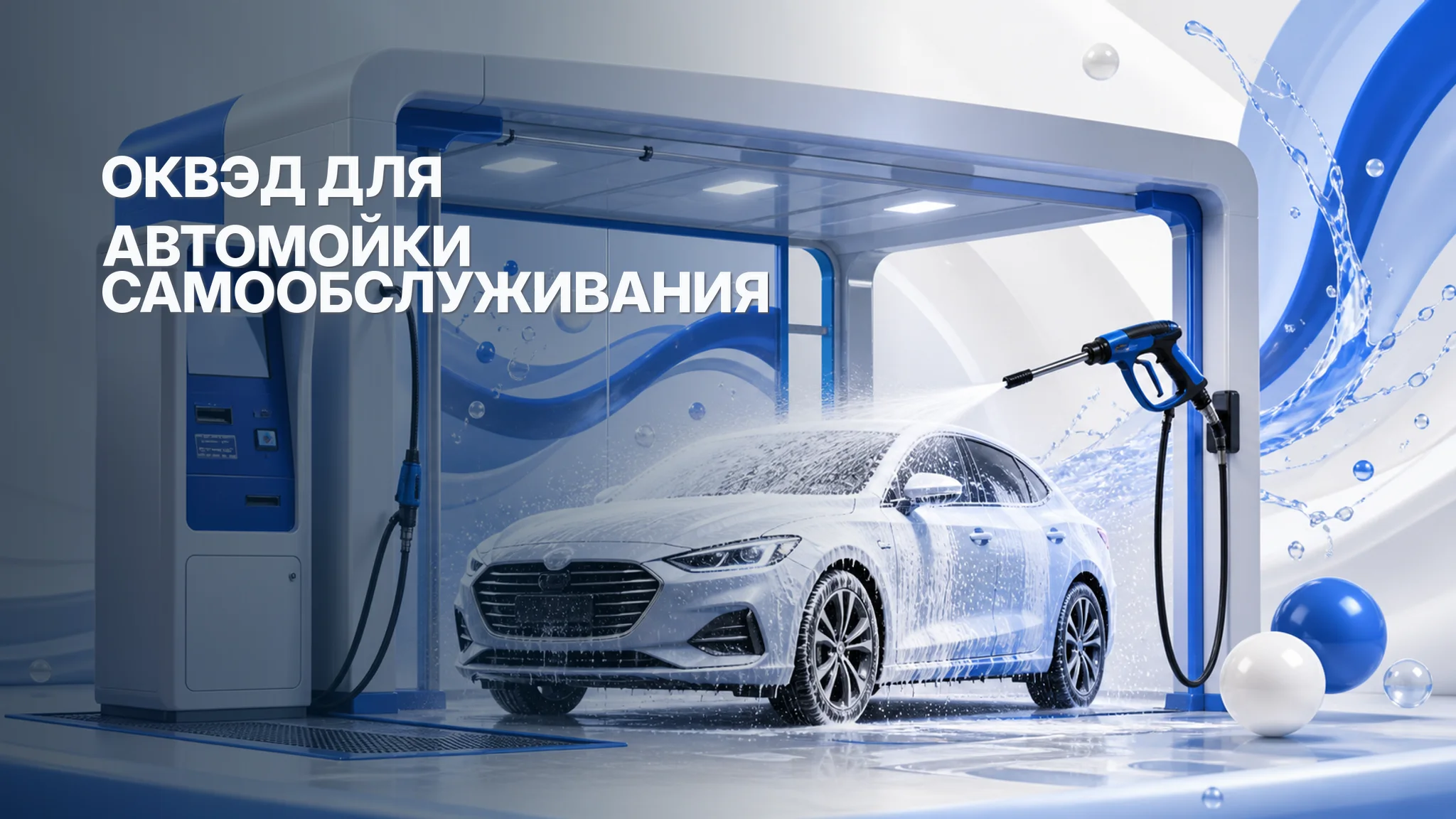 ОКВЭД для автомойки самообслуживания: посты, вода и оборудование