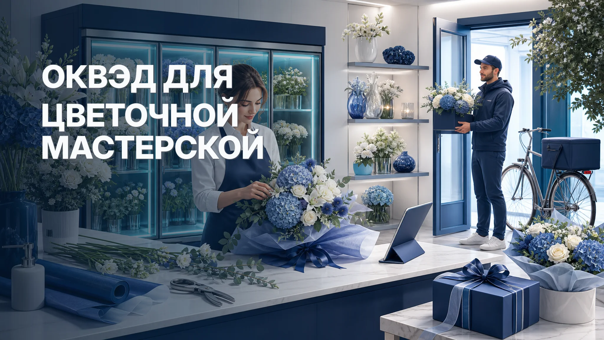 ОКВЭД для цветочной мастерской: цветы, флористика и доставка