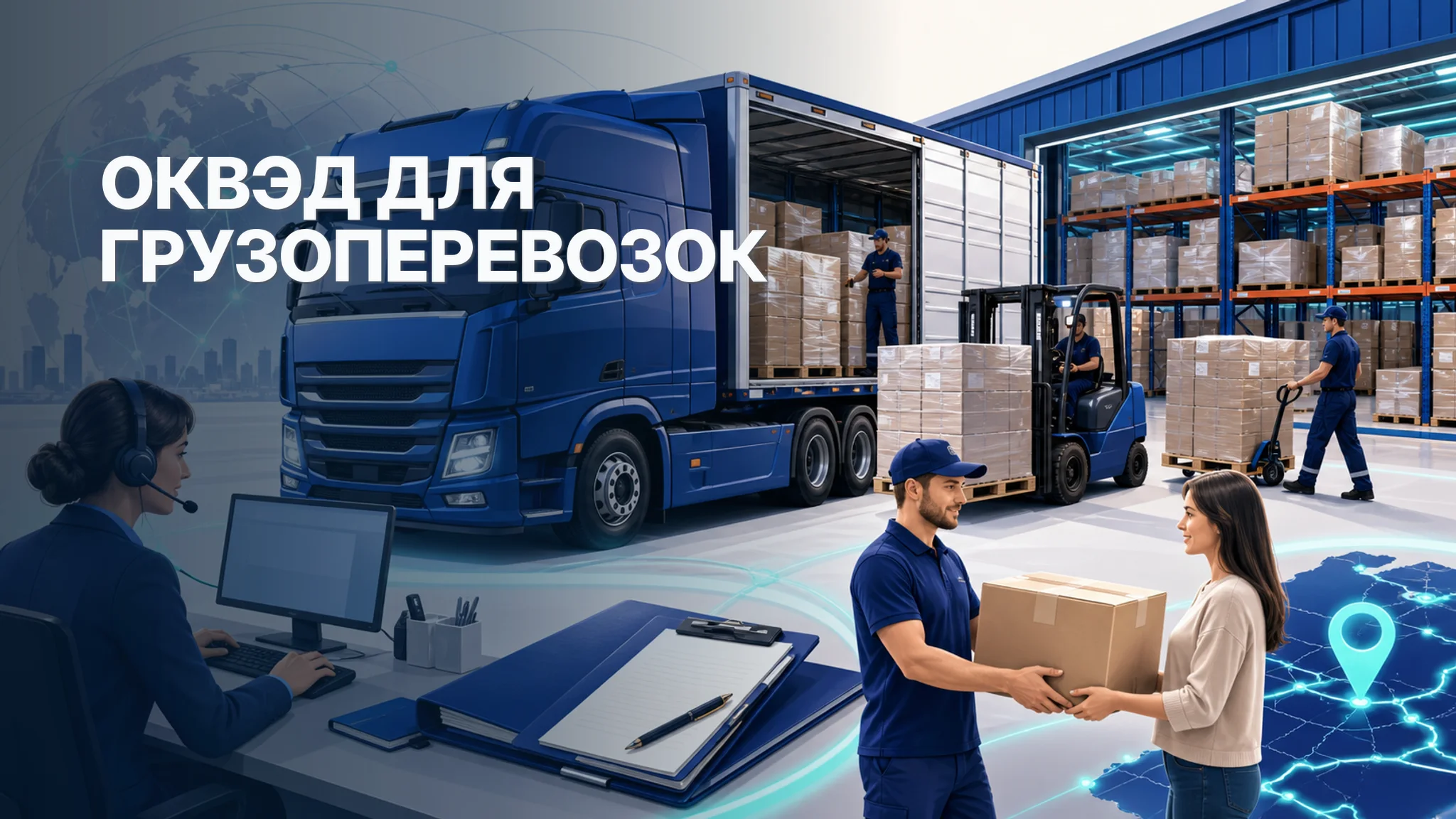 ОКВЭД для грузоперевозок: коды, риски и смежные услуги