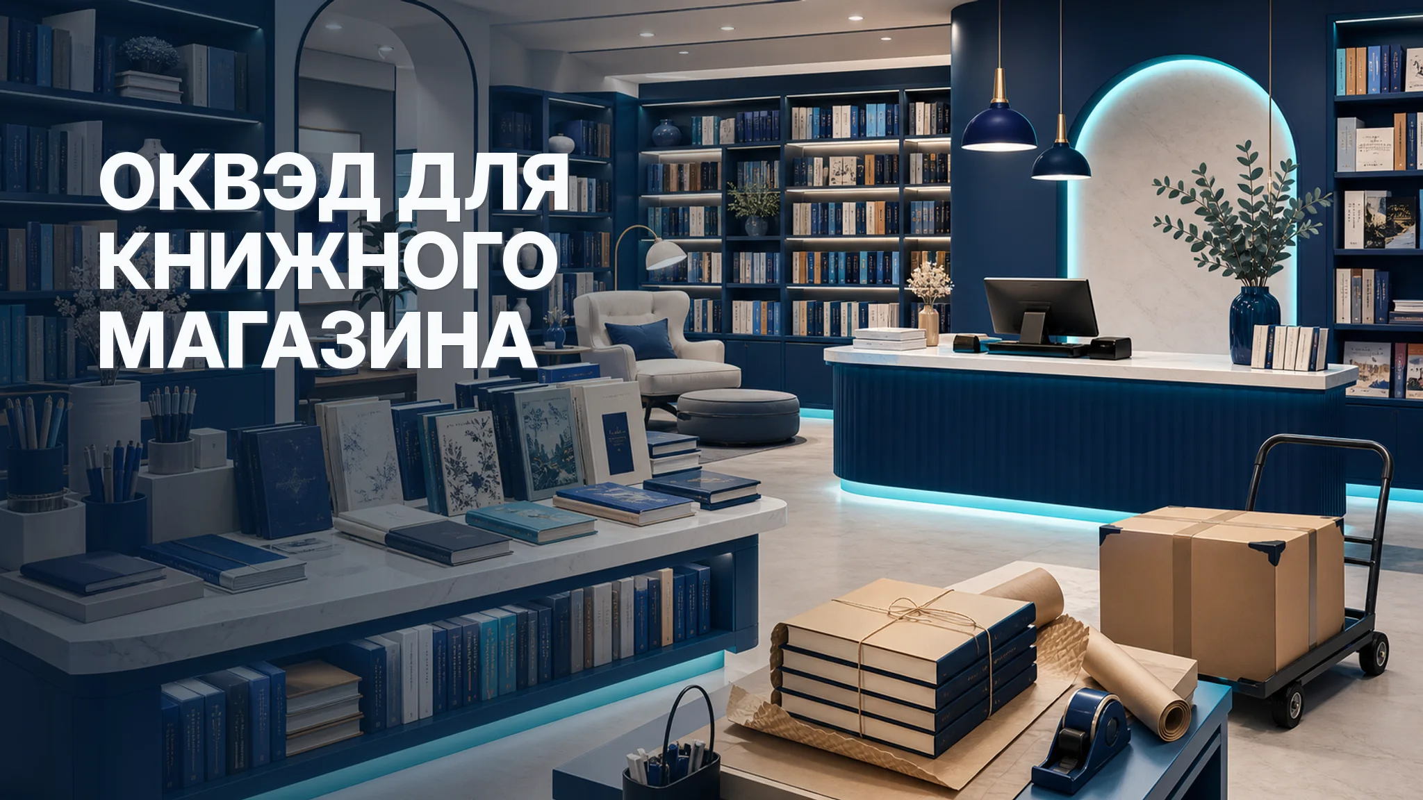 ОКВЭД для книжного магазина: книги, канцелярия и интернет-продажи