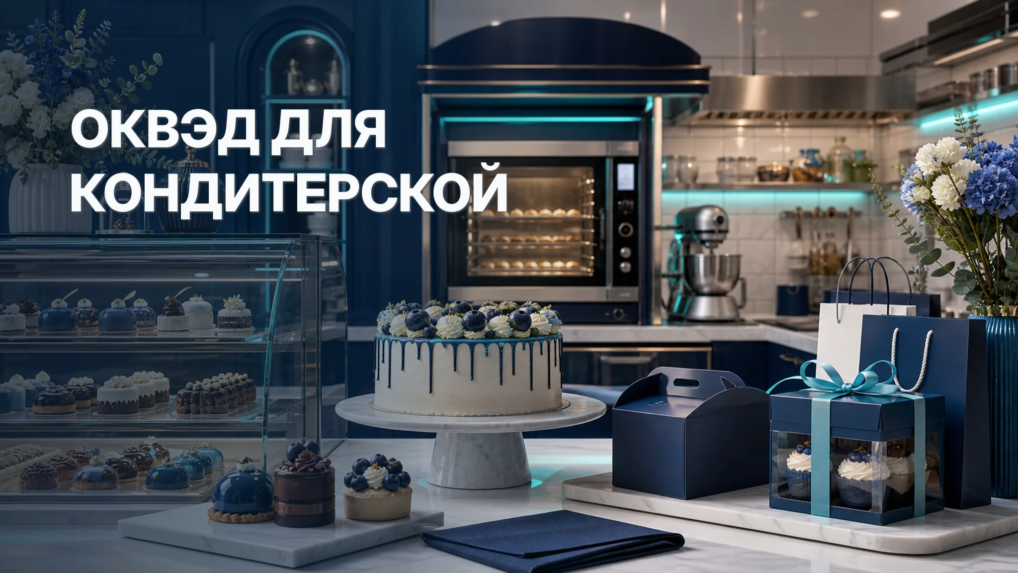 ОКВЭД для кондитерской: производство, витрина и кафе