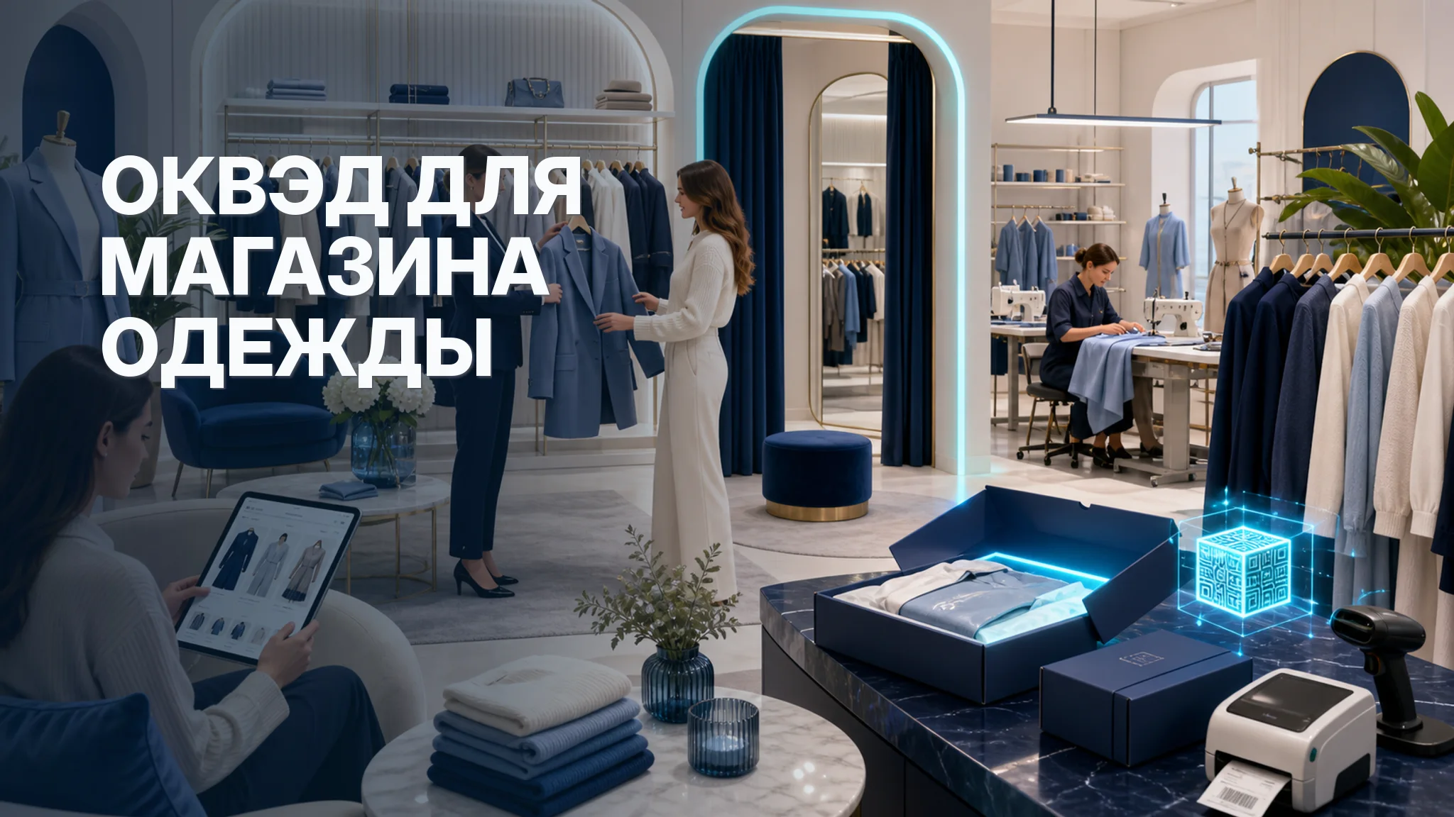 ОКВЭД для магазина одежды: розница, онлайн, опт и производство
