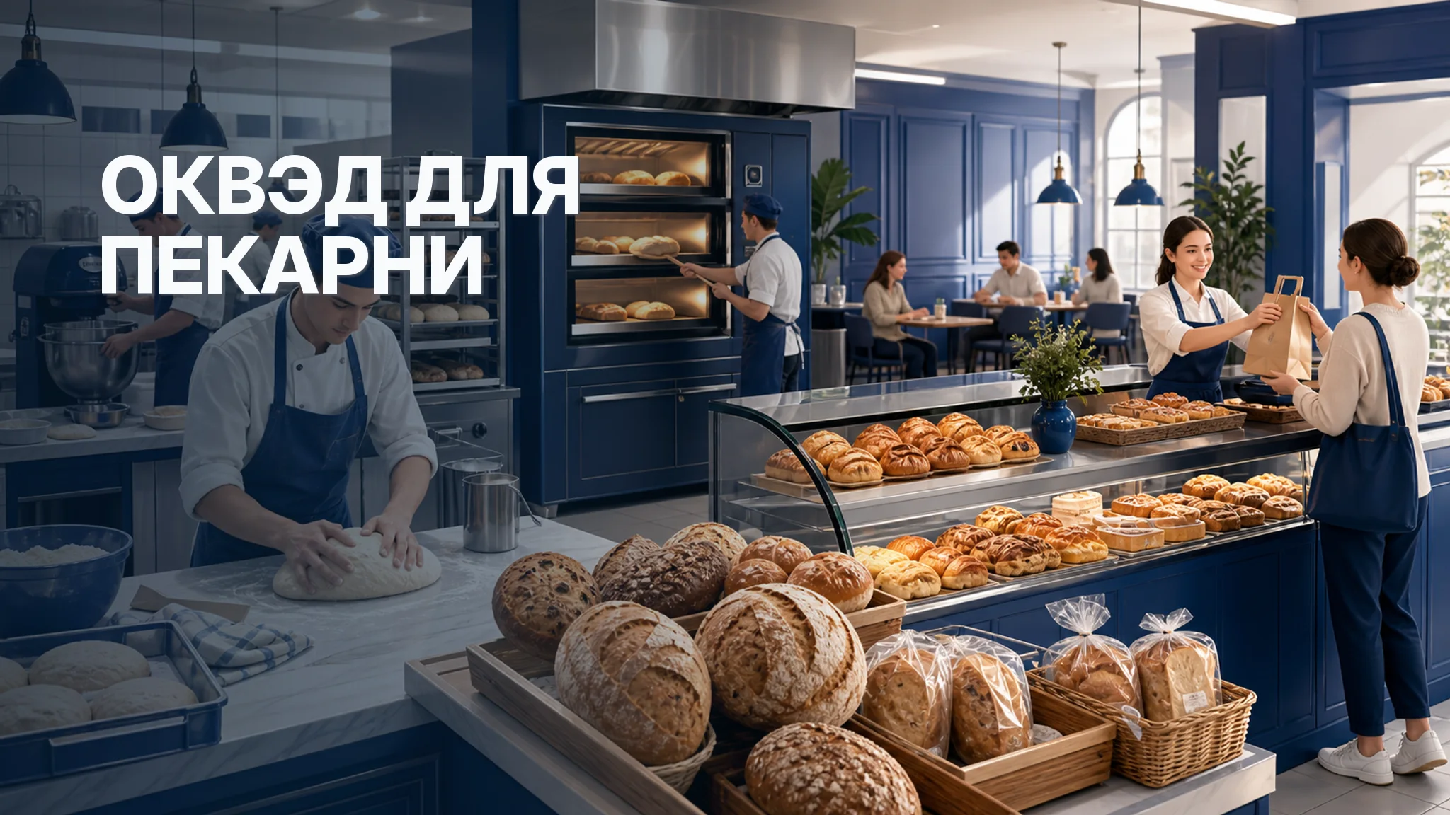 ОКВЭД для пекарни: производство, кафе и розница