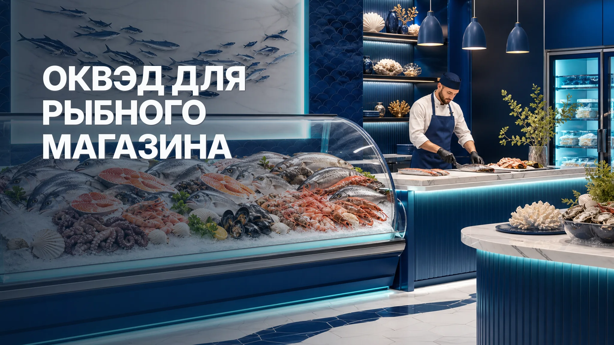 ОКВЭД для рыбного магазина: розница, хранение и переработка