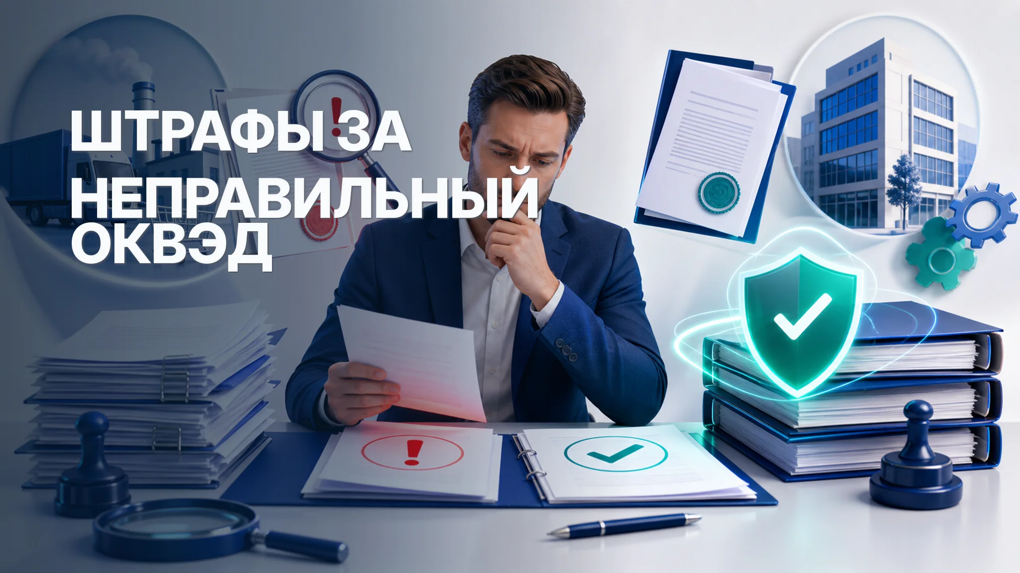 Штрафы за неправильный ОКВЭД: когда есть риск и как исправить код