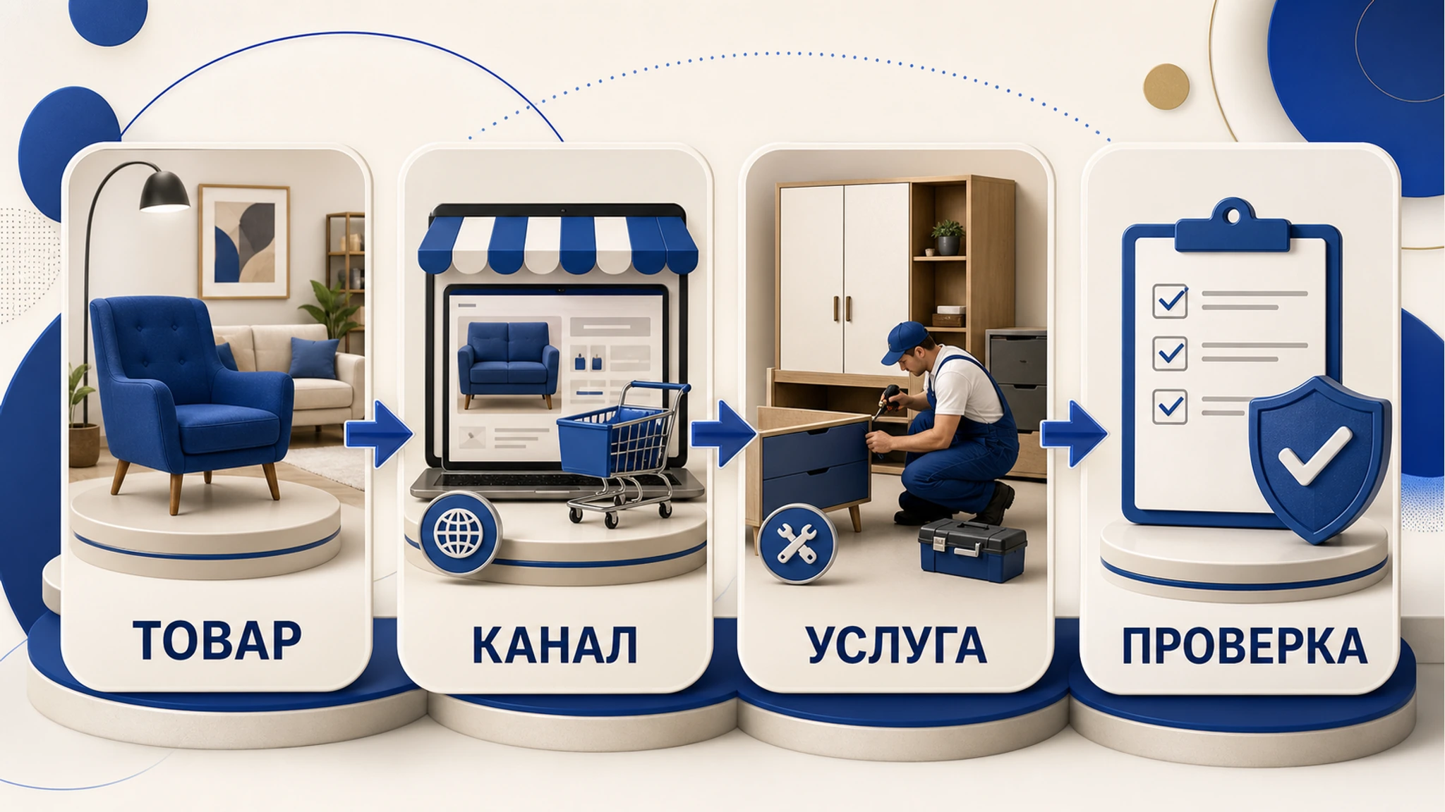 Схема выбора ОКВЭД для мебельного магазина в 2026 году: продажа, опт, сборка и ремонт: основной код, смежные коды, риски и следующий шаг